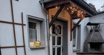 250 m from the Woblitzsee - quiet apartment with WLAN, terrace, bicycle garage