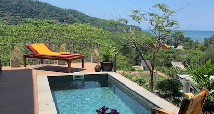 Boho-Luxe Pool Villa with Simply Amazing Views by Setting Sun Boutique Homes