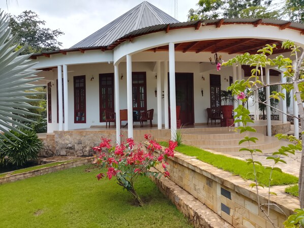 Façade de l’hébergement