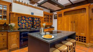 Microwave, oven, dishwasher, high chair