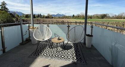 Cozy Apartment Salzburg, 50 m2, With Garden, Terrace, own Entrance, Free Parking
