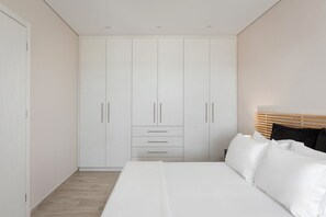 Egyptian cotton sheets, premium bedding, down duvets, memory-foam beds