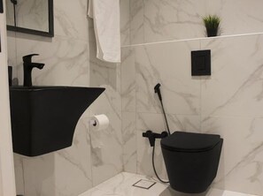 Soap, toilet paper