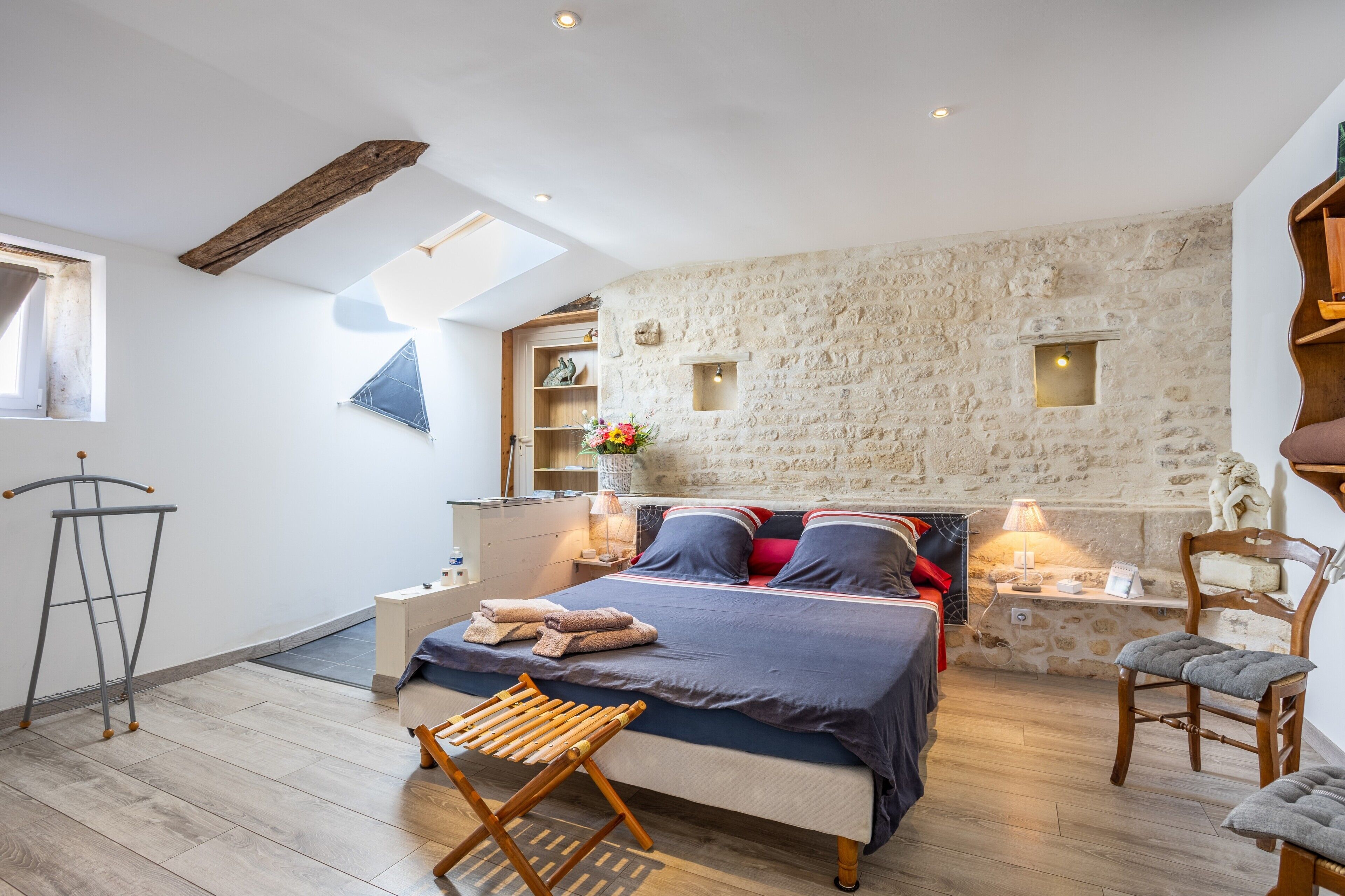 1 chambre, Wi-Fi, draps fournis