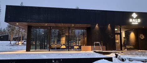 Fachada del alojamiento