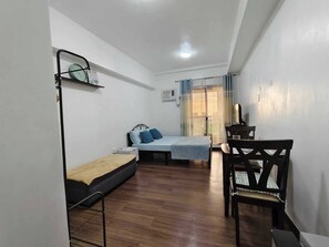 Condo, 1 Bedroom, Accessible | 1 bedroom - Windsong Suite Unli Netflix & Disney Roofdeck View (Pasay)