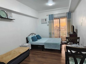 Condo, 1 Bedroom, Accessible | 1 bedroom - Windsong Suite Unli Netflix & Disney Roofdeck View (Pasay)