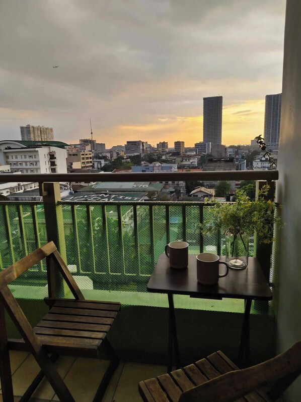 Condo, 1 Bedroom, Accessible | Balcony - Windsong Suite Unli Netflix & Disney Roofdeck View (Pasay)