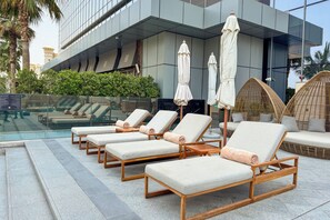 Sun deck - PVH - Modern Studio - Palm Tower (Dubai)