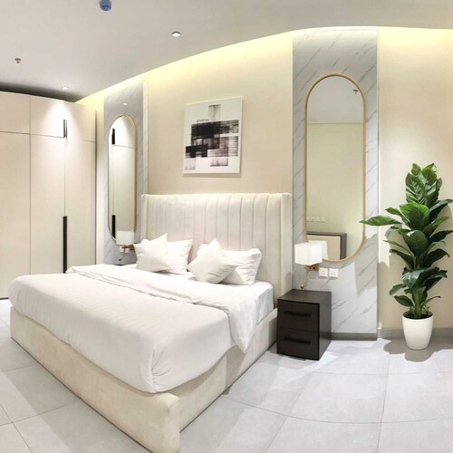 Charming 2-bedroom apartment in fabulous Riyadh with AC-Q7