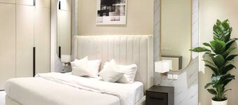 Charming 2-bedroom apartment in fabulous Riyadh with AC-Q7