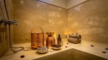 Bagno turco/hammam, trattamenti per il corpo, body wrap, scrub corpo