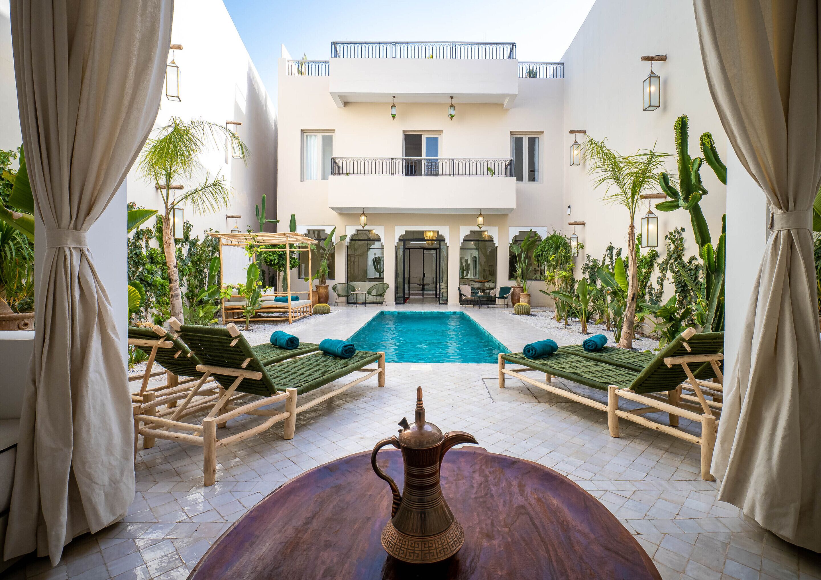 Vue depuis l’hébergement