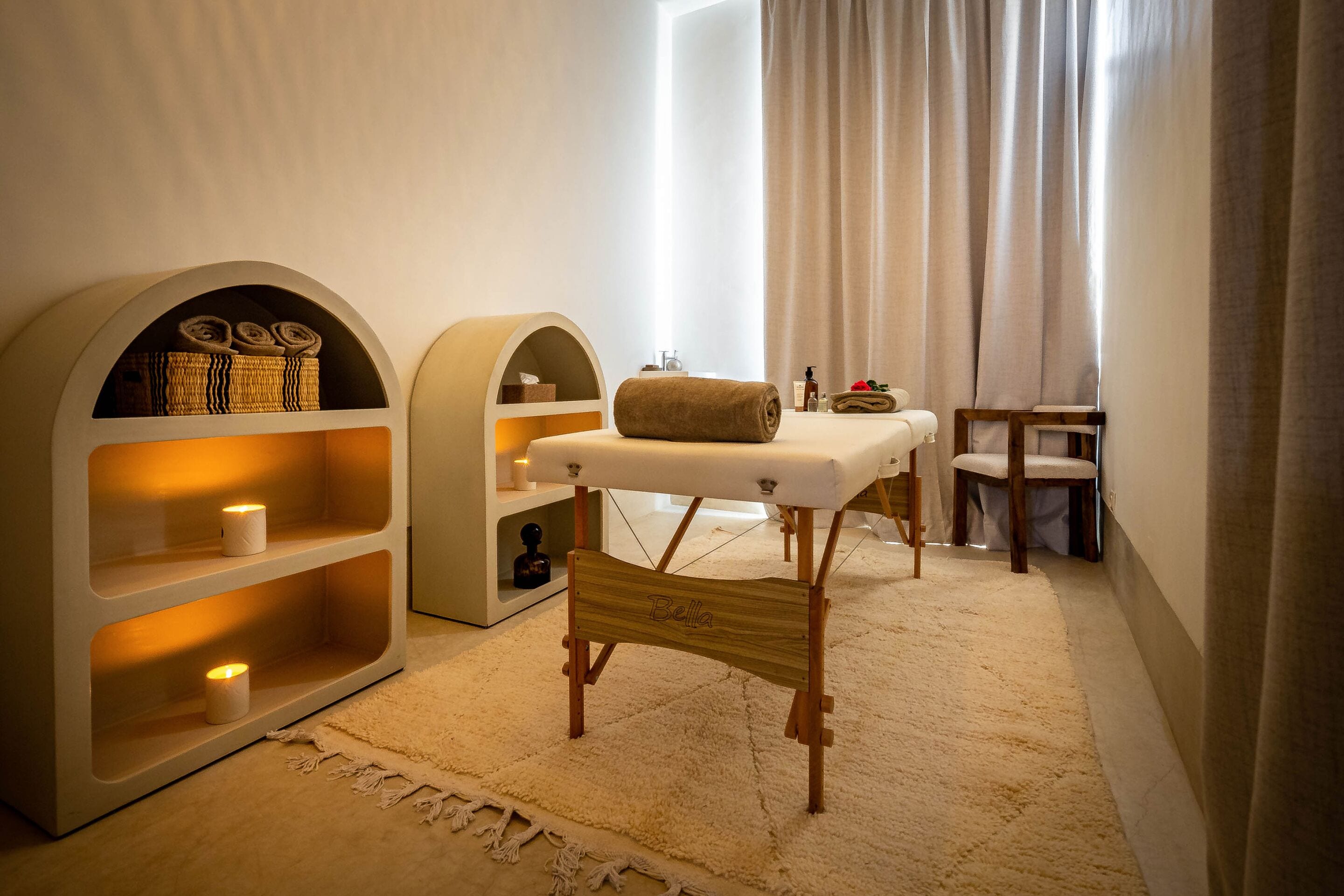 Een Turks bad/hammam, lichaamsbehandelingen, body wraps, body scrubs