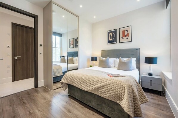 3 bedrooms, iron/ironing board, travel cot, WiFi