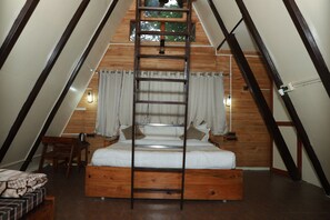 A Frame Cottage | Soundproofing, free WiFi, bed sheets - Hotel YAN Residency Bhimtal - Nainital (Bhimtal)