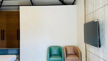 Superior-Doppelzimmer, Balkon, Gartenblick | Innenbereich