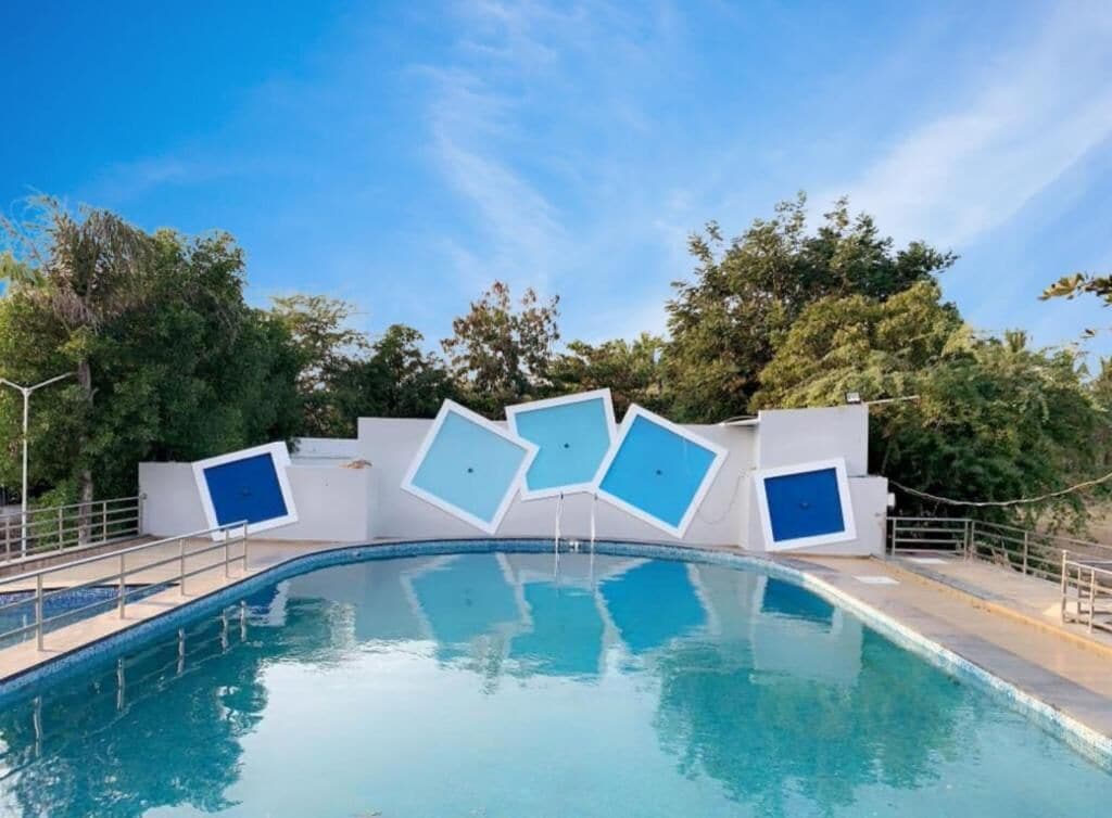 Outdoor pool