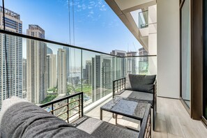 Appartamento Luxury, balcone, vista fiume | Balcone