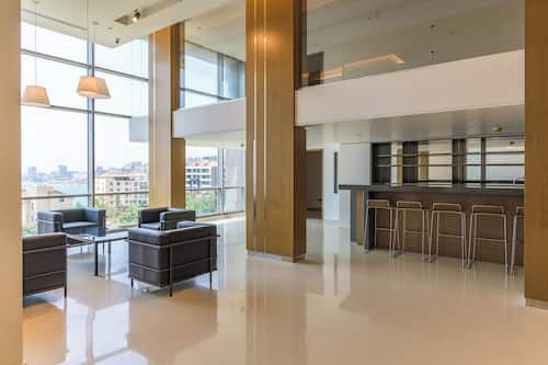 Lobby sitting area