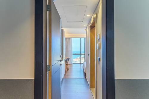 Interior entrance