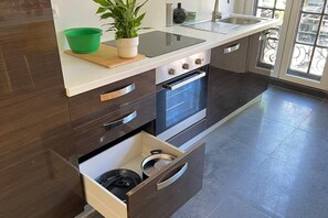 Microwave, oven, stovetop