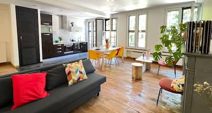 Bright loft in the heart of Paris
