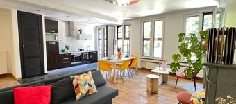Bright loft in the heart of Paris