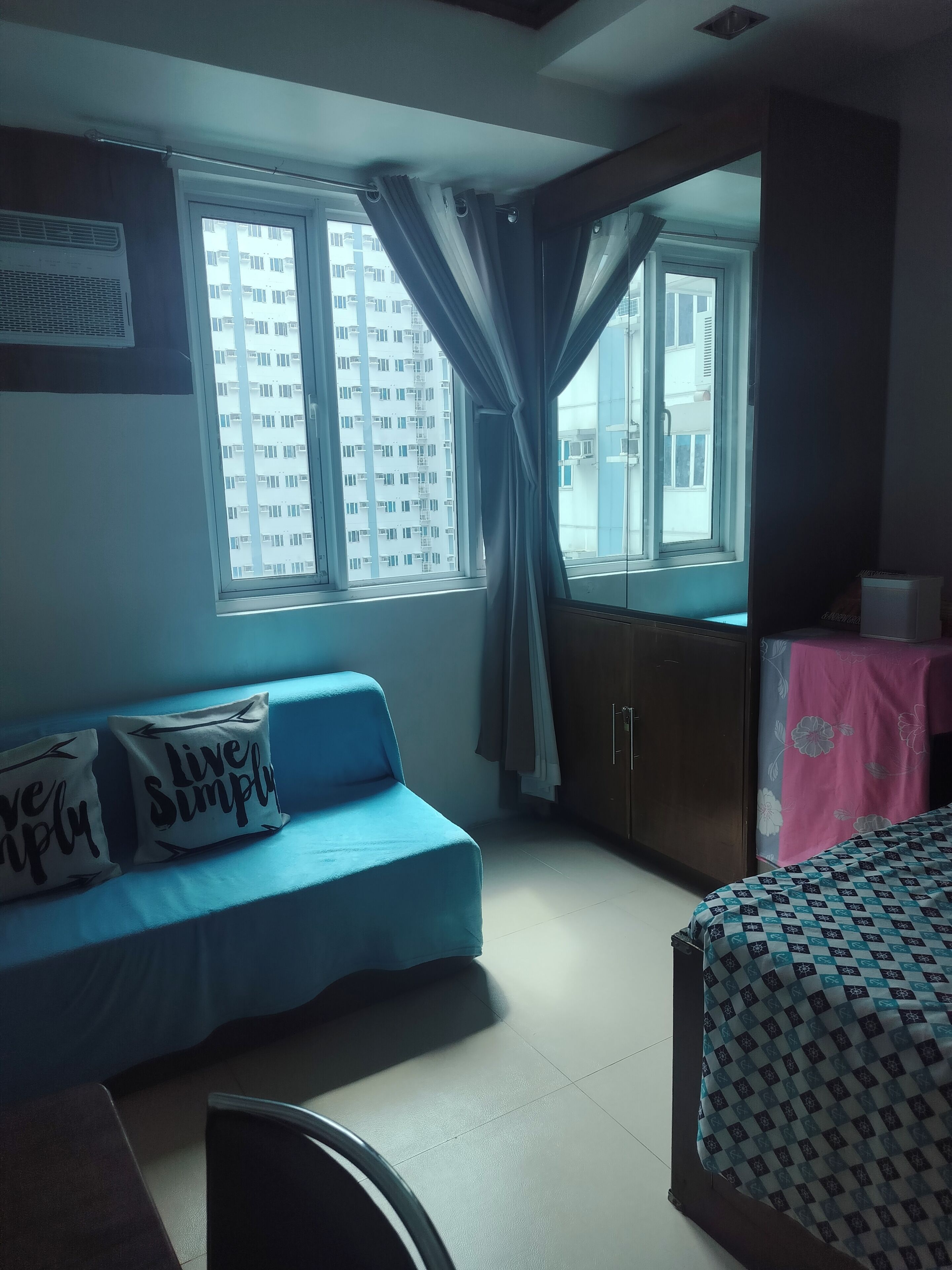 Condo, 1 habitación, alberca privada, vista a la alberca | Sala de estar