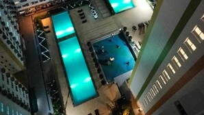 Condo, 1 Bedroom, Private Pool, Pool View | Pool - Spacious 1-bedroom Condo in Quezon City With Private Pool (Quezon City)