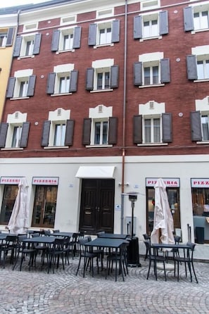 Fassade der Unterkunft