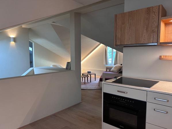 Apartment Top Floor | Individually decorated, individually furnished, free WiFi, bed sheets - normalkonsum - adults only (St. Gallen)