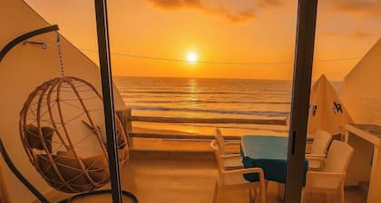 Seaside Group Surf Retreat âą Direct Beach Access With Kitchen and WiFi Taghazout