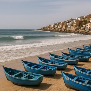 Am Strand, Liegestühle