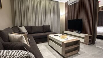 Appartement, 1 slaapkamer, toegankelijk voor mindervaliden, roken | Woonruimte