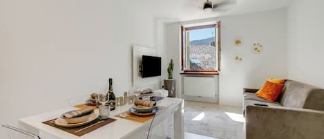 21-inch Smart TV with cable channels