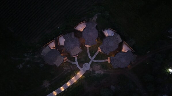 Landuitzicht vanuit accommodatie