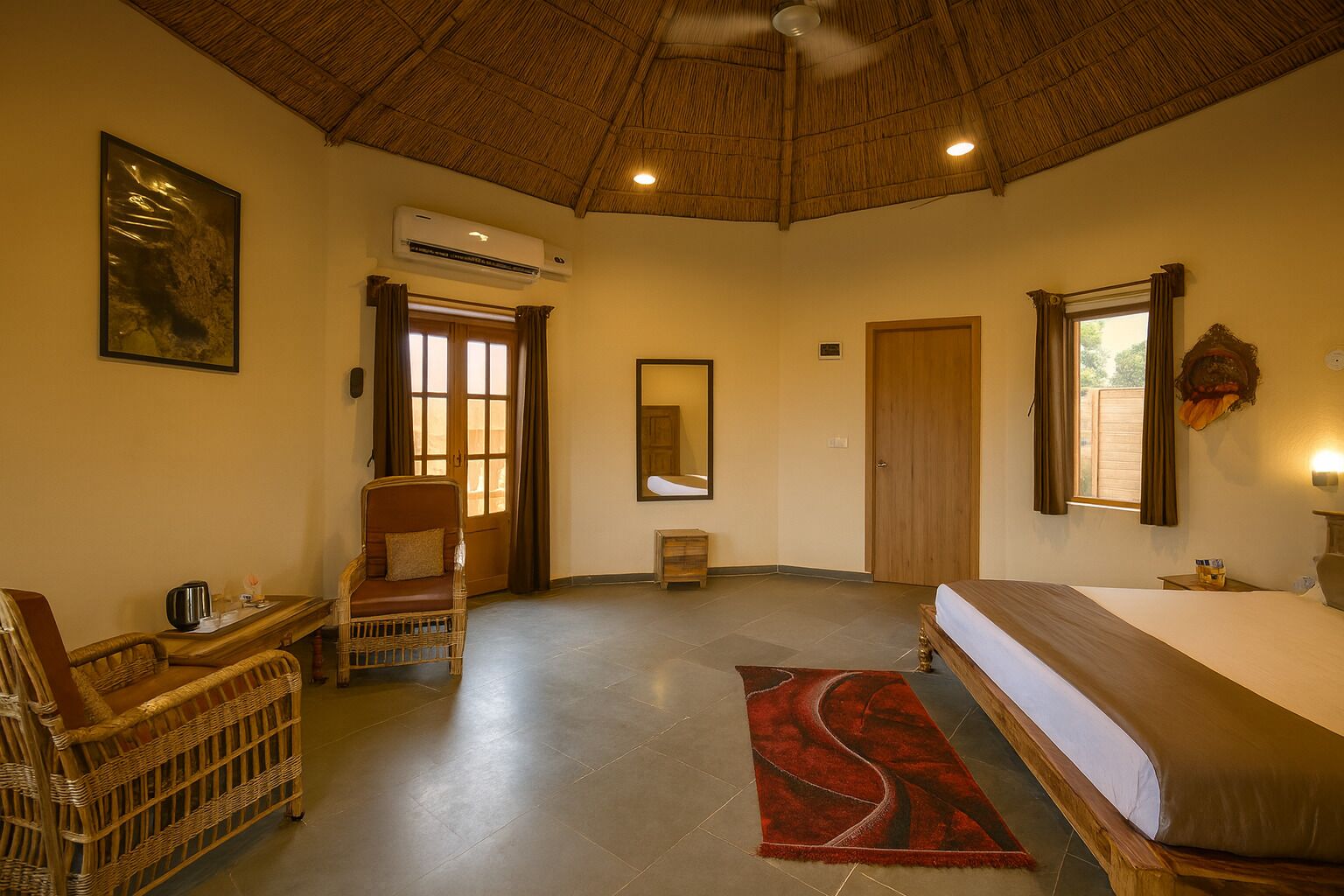 Maharaja Cottage With Open Air Bathtub