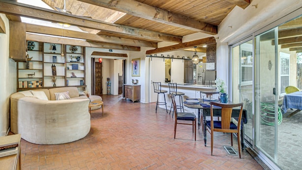 Unclassified image, 1 of 27, button - Gorgeous Adobe Home: Classic Santa Fe Style in ABQ (Albuquerque)
