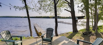 Rustic Poland Vacation Rental w/ Waterfront Deck!