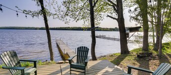 Rustic Poland Vacation Rental w/ Waterfront Deck!