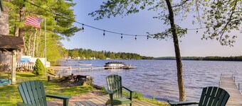 Rustic Poland Vacation Rental w/ Waterfront Deck!