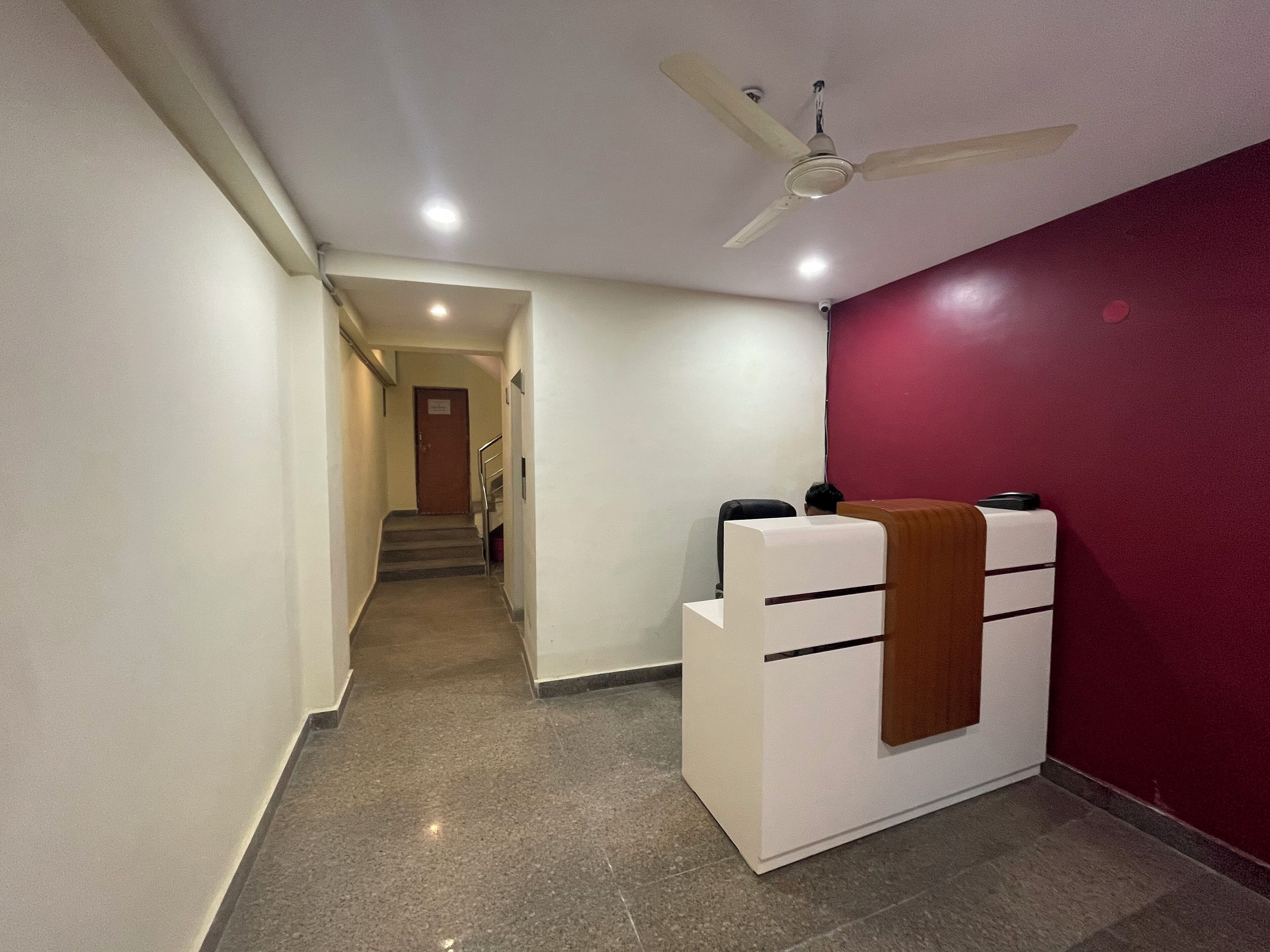Interior entrance