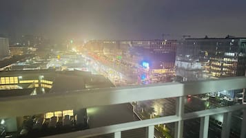 Appartement, 1 chambre, fumeurs, vue ville | Balcon