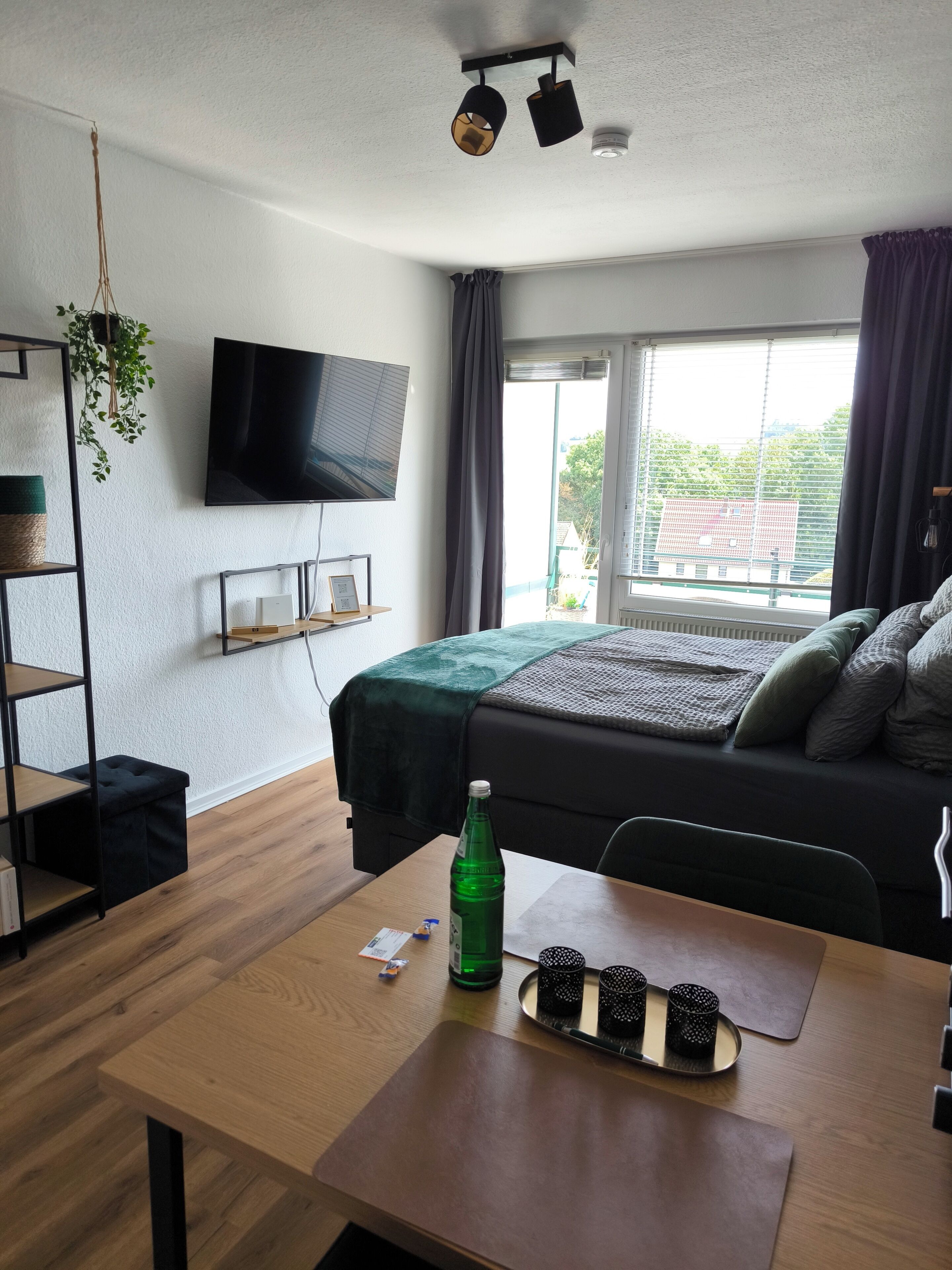 1 makuuhuone, työpöytä, silitysrauta/-lauta, ilmainen Wi-Fi