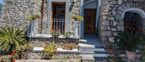 Voorkant van accommodatie