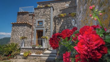 Voorkant van accommodatie