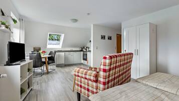 1 habitación, wifi y ropa de cama