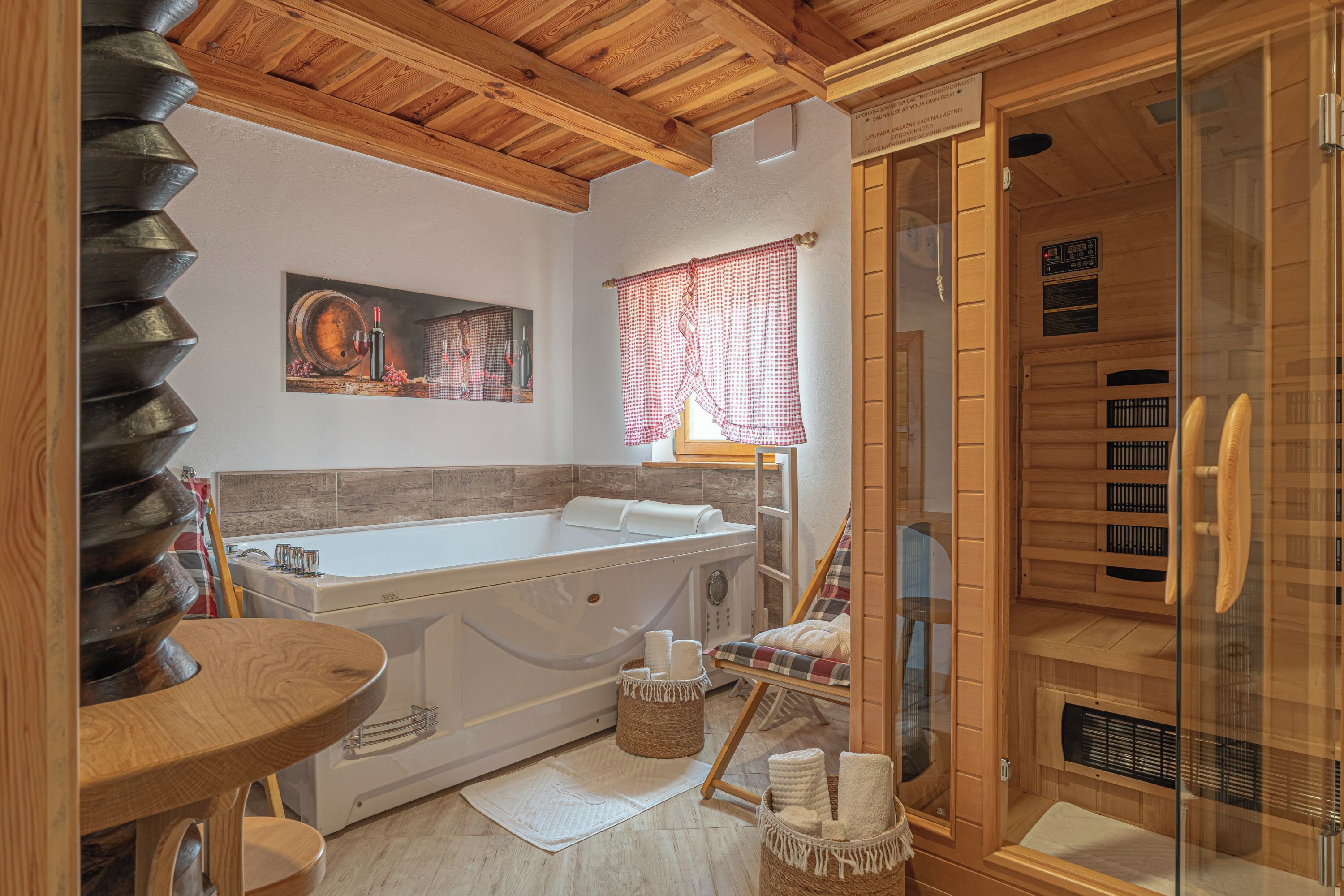 Family House, Multiple Bedrooms (Wellness House Deer's Hill) | Sauna