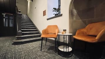 Sitteområde i lobbyen